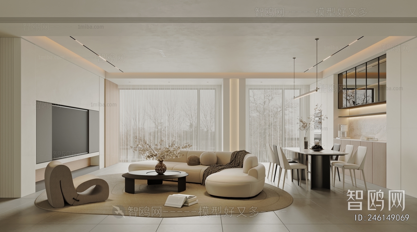 Modern A Living Room