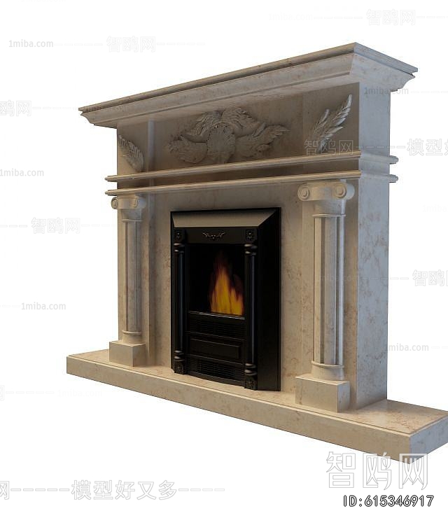 European Style Fireplace
