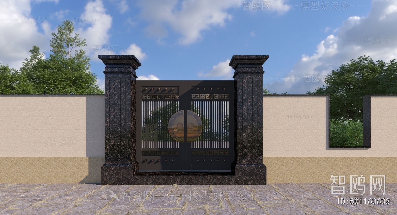 New Chinese Style Fence