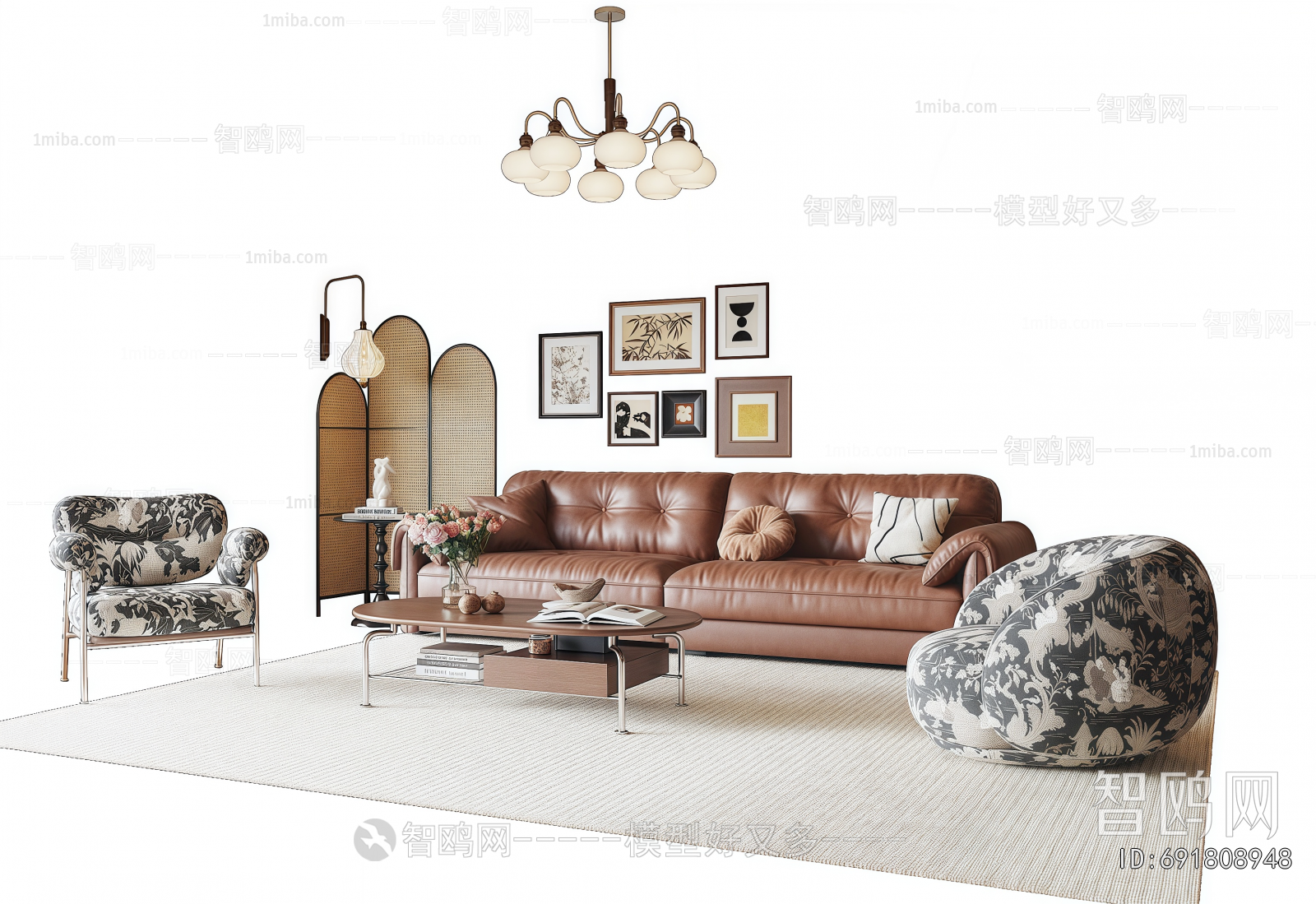 French Style Sofa Combination