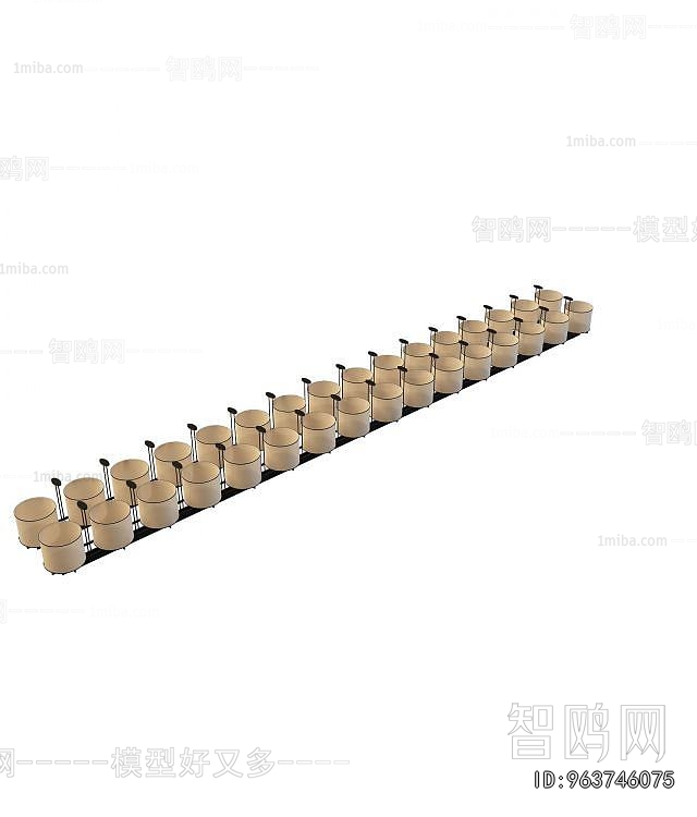 European Style Long Chandelier