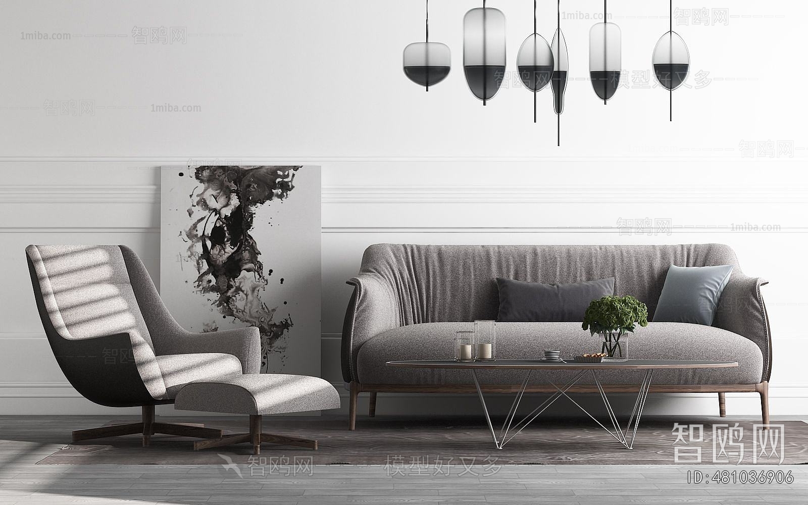 Nordic Style Sofa Combination