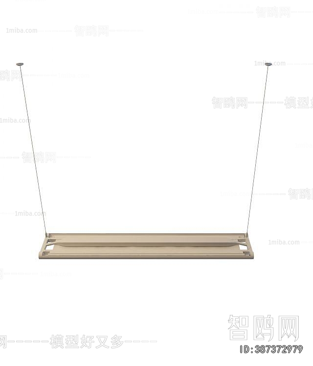 Modern Long Chandelier