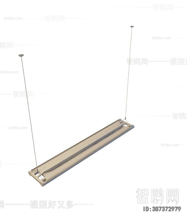 Modern Long Chandelier