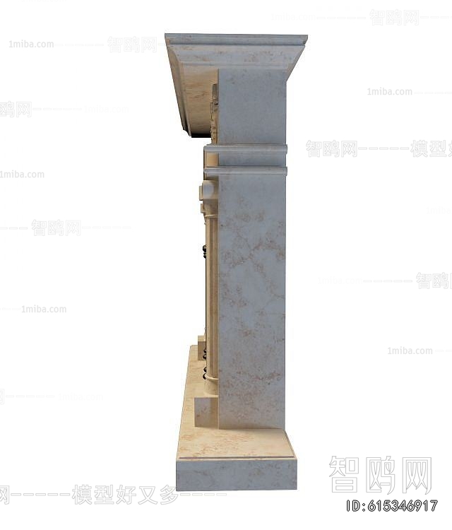 European Style Fireplace