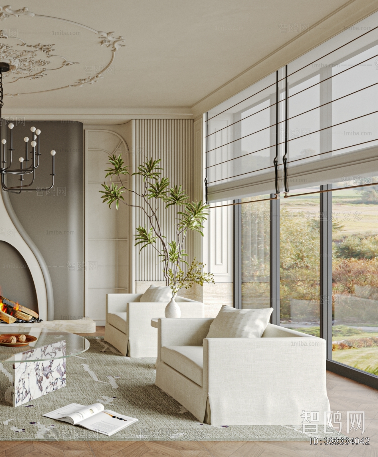 French Style A Living Room