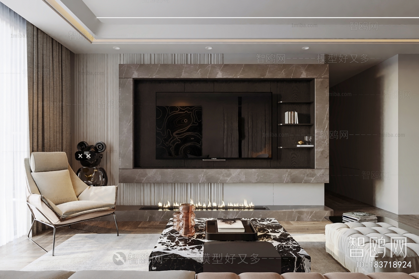 Modern A Living Room