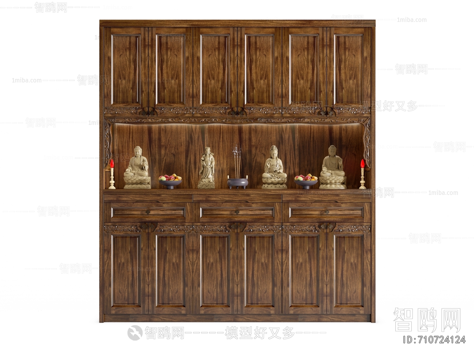 New Chinese Style Buddhist Niche