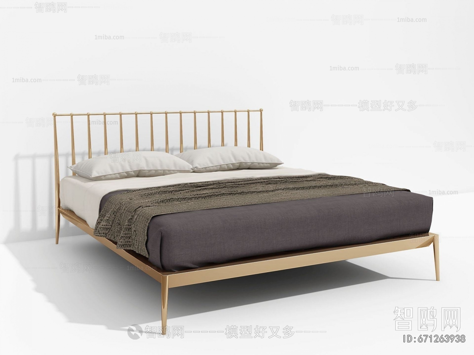 Modern Double Bed
