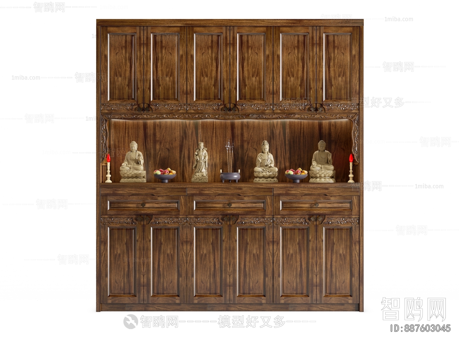 New Chinese Style Buddhist Niche