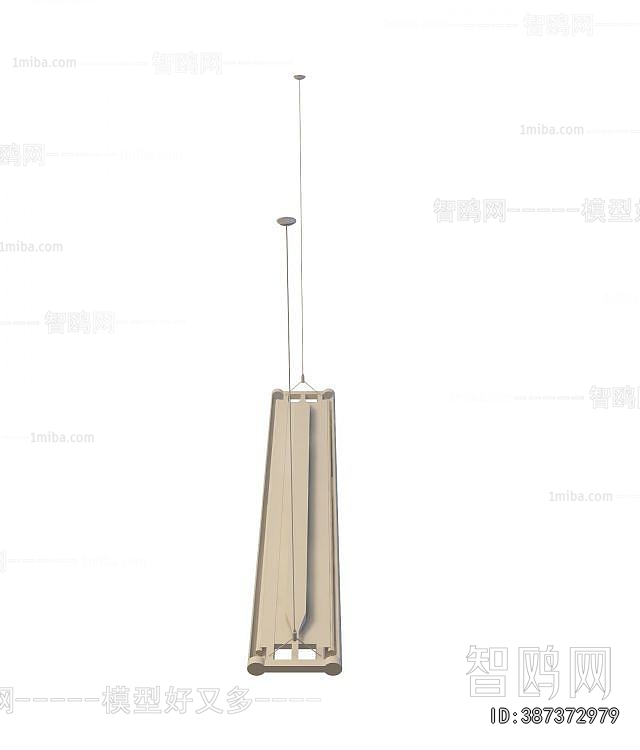 Modern Long Chandelier