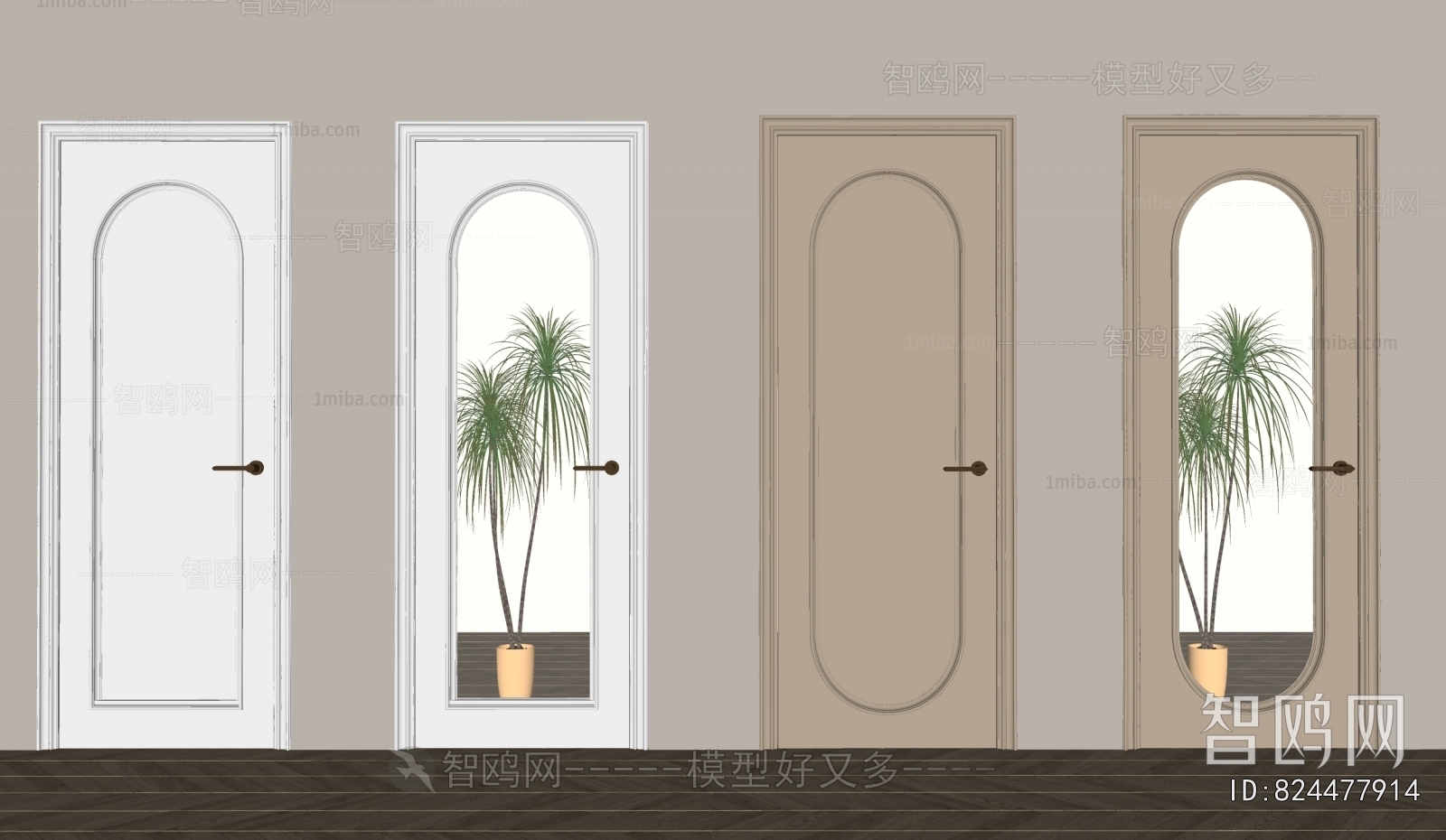 French Style Single Door