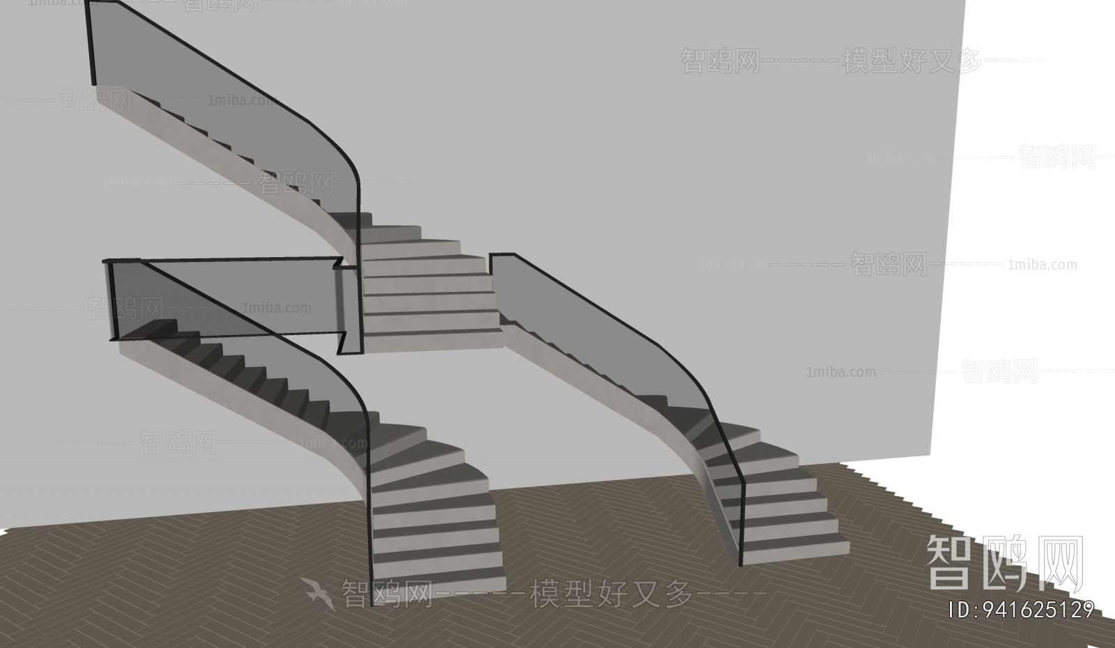 Modern Rotating Staircase