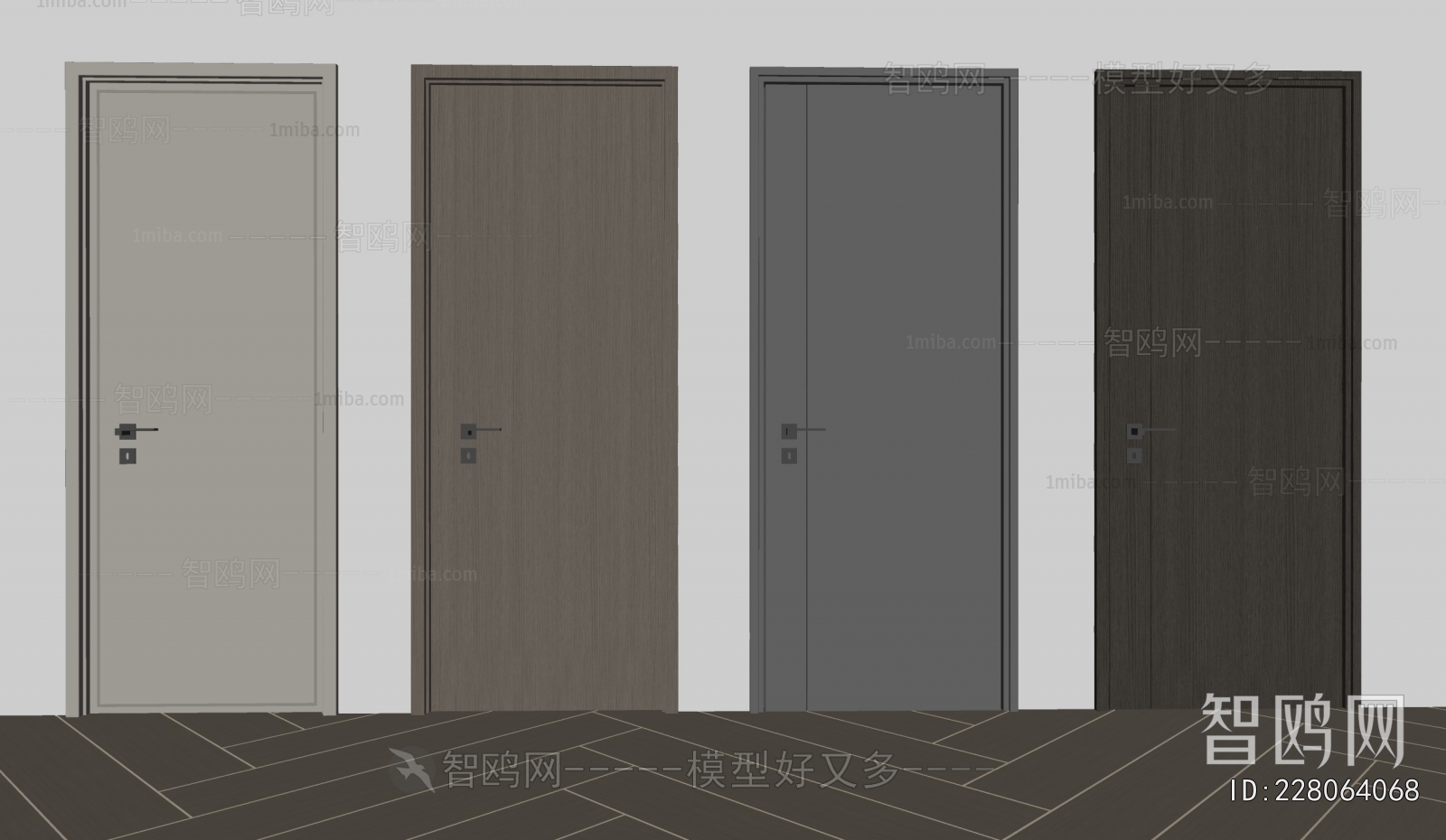 Modern Single Door