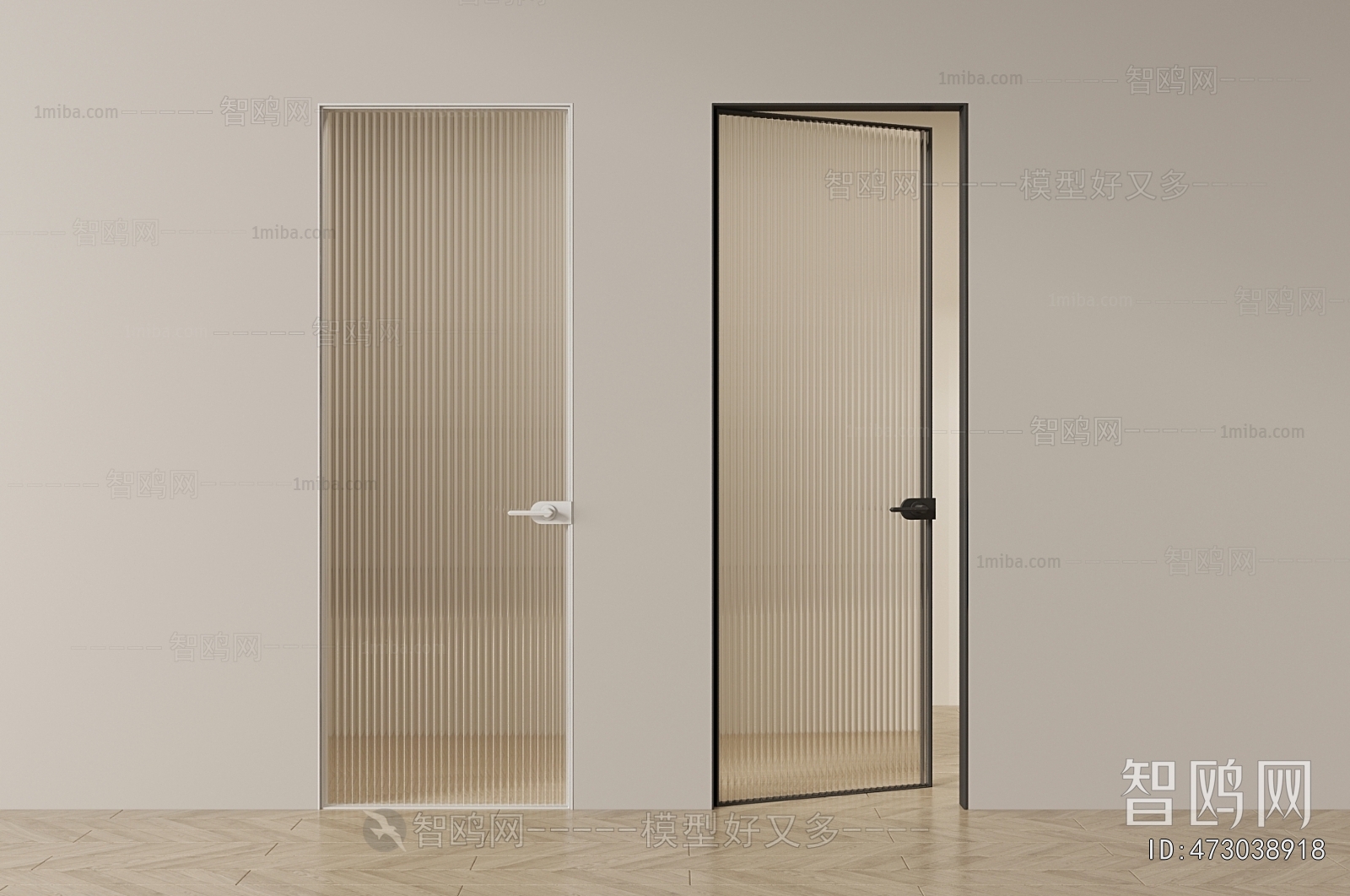 Modern Single Door
