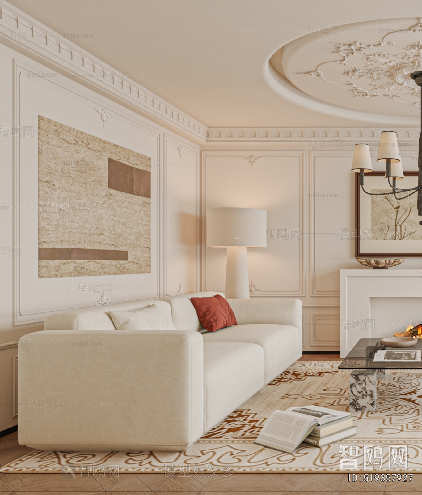 French Style A Living Room