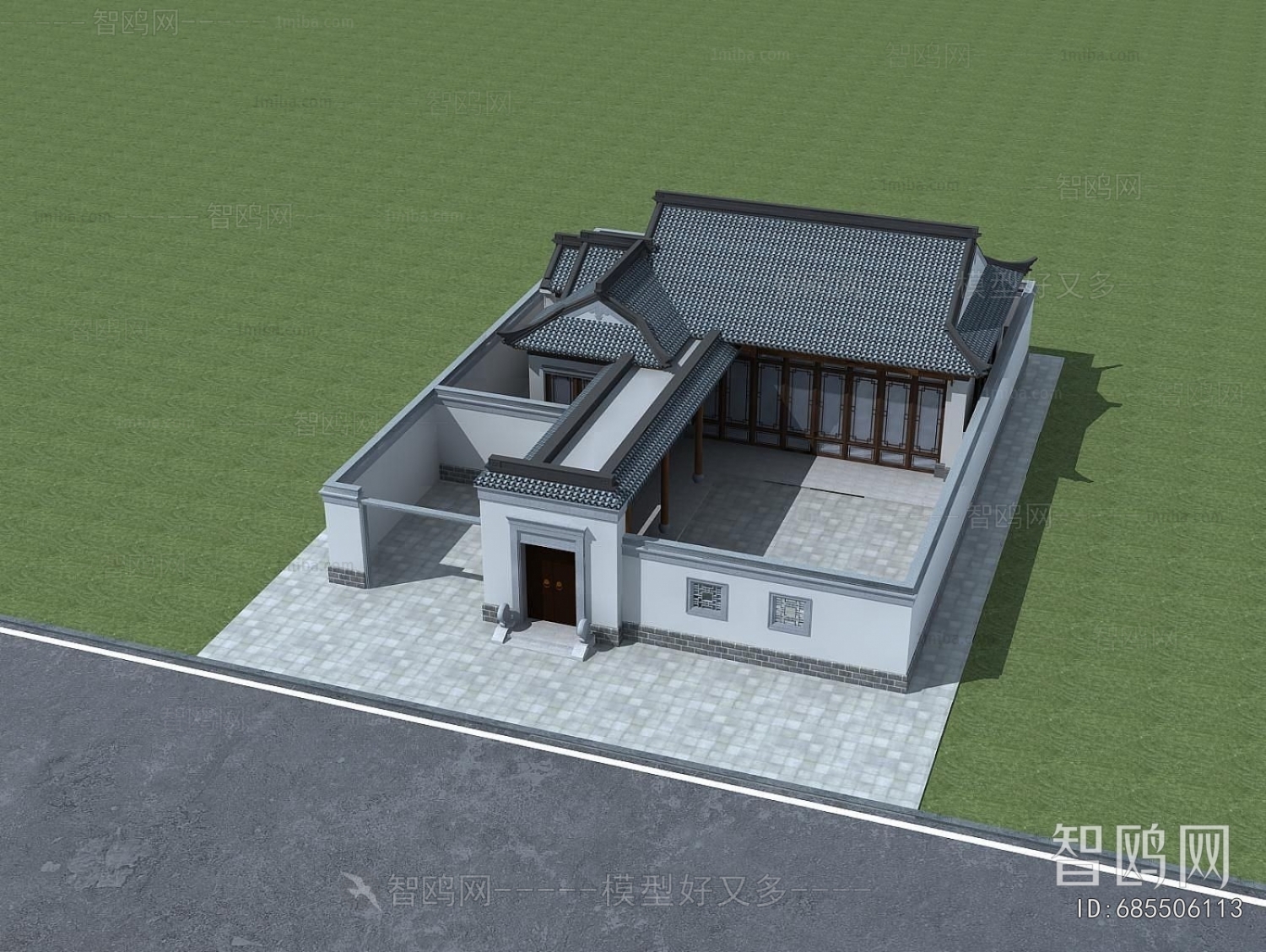 New Chinese Style Chinese Style Ancient Architectural Buildings