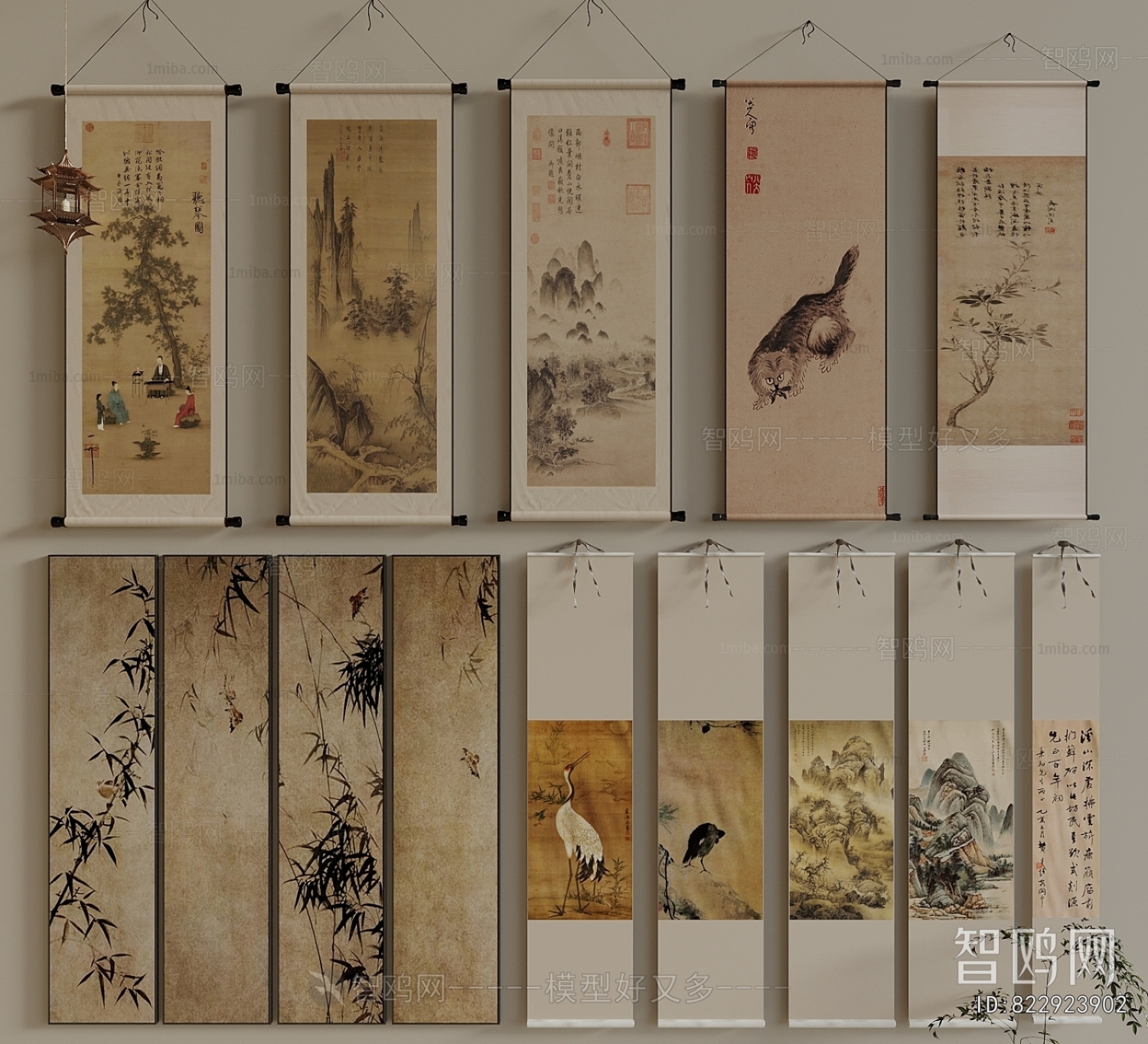 New Chinese Style Painting