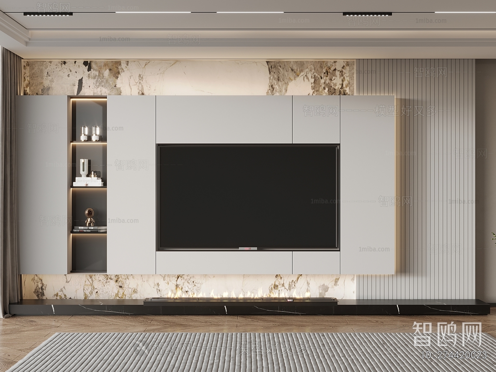 Modern TV Wall