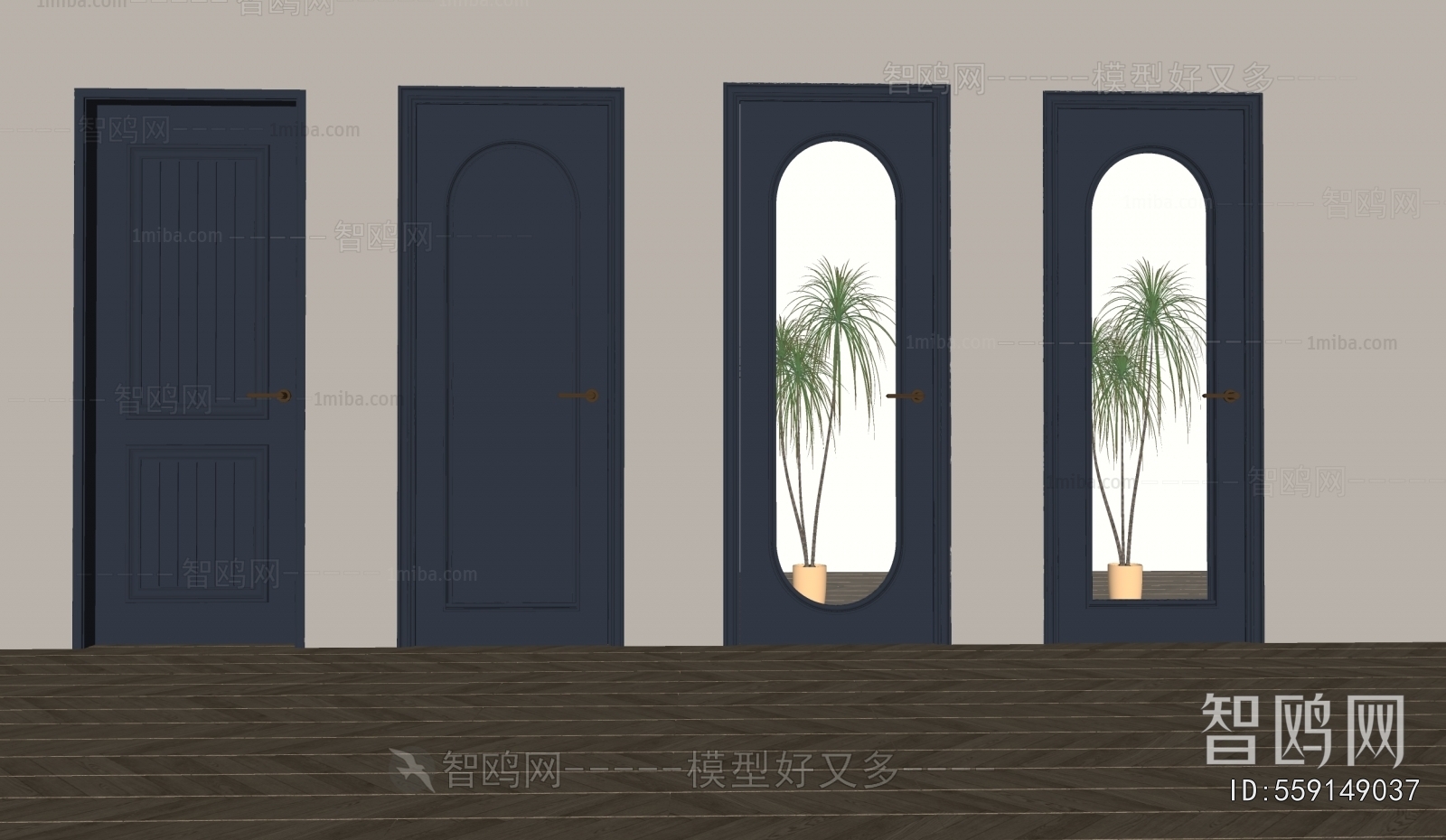 French Style Single Door