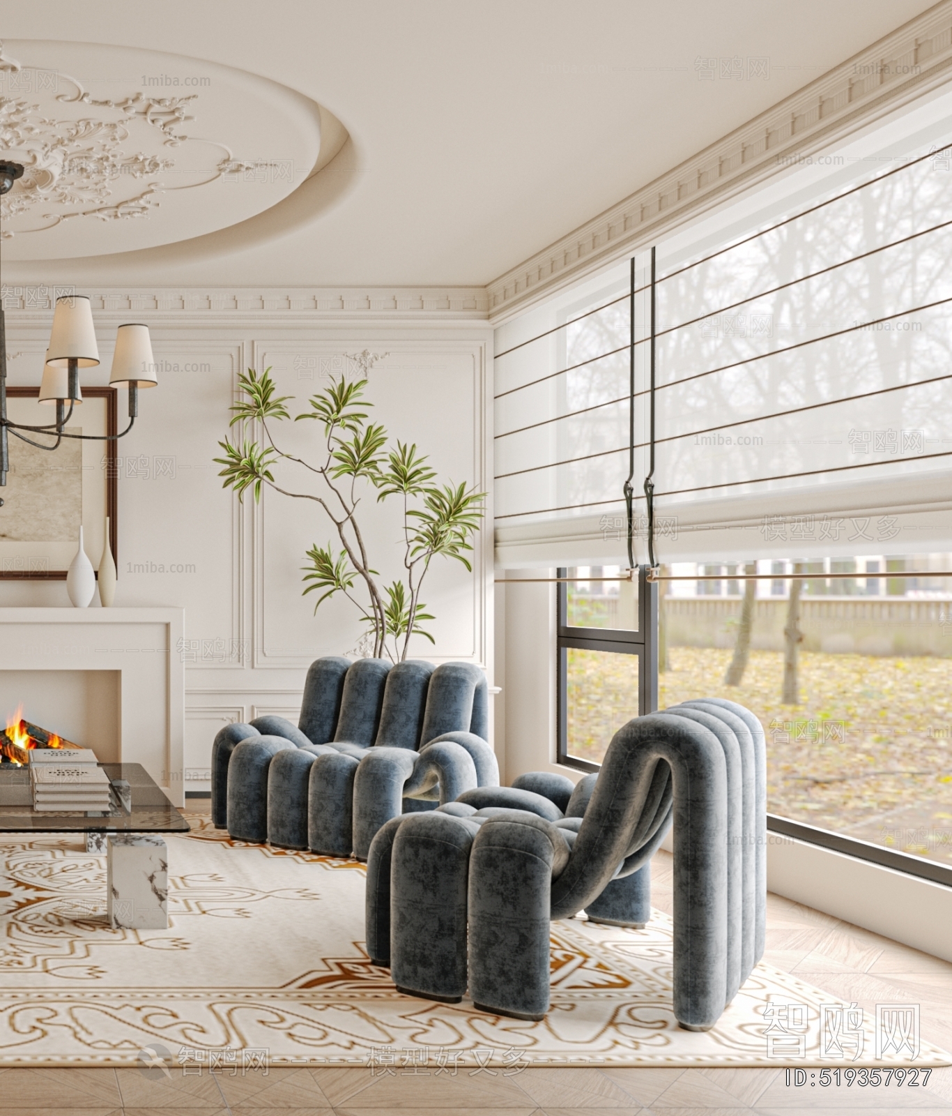 French Style A Living Room