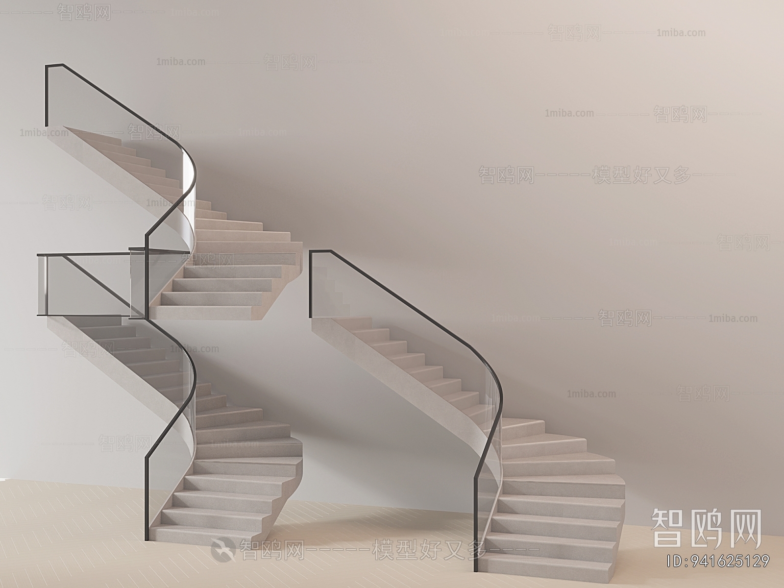 Modern Rotating Staircase