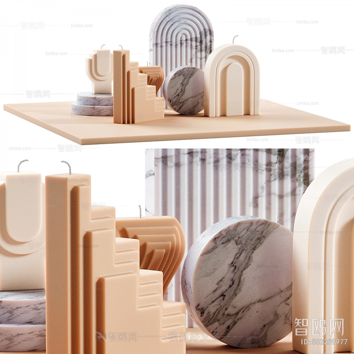 Modern Candles/Candlesticks