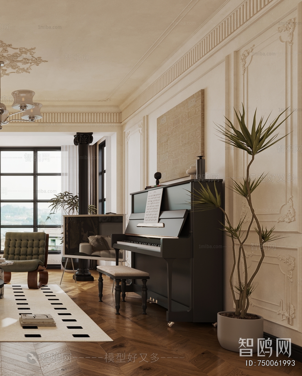 French Style A Living Room