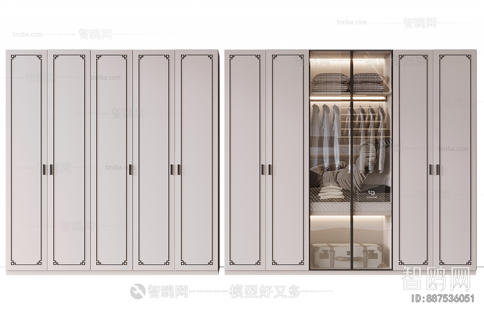 New Chinese Style The Wardrobe