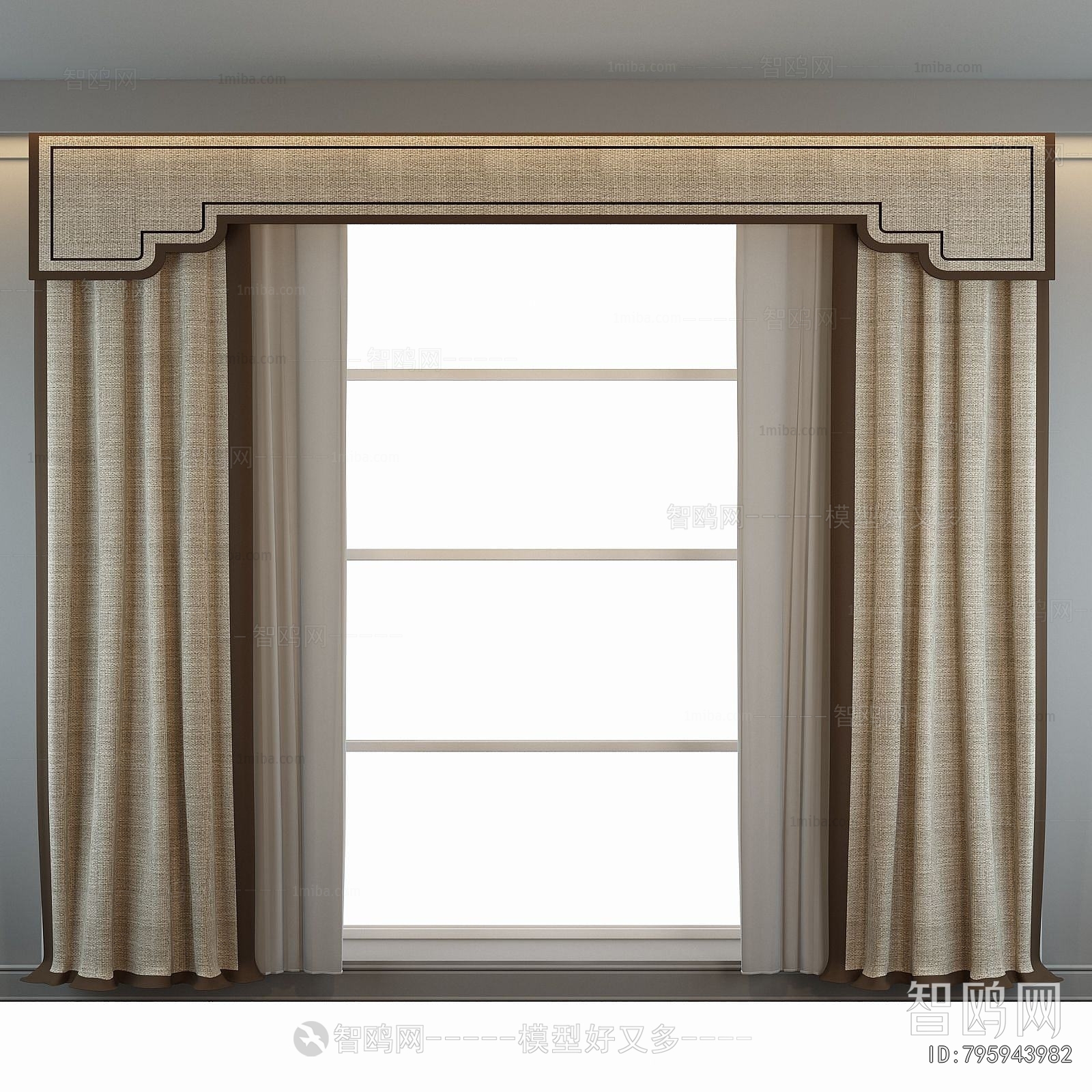 Chinese Style The Curtain