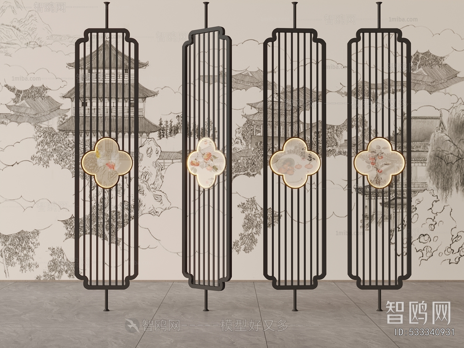 New Chinese Style Partition