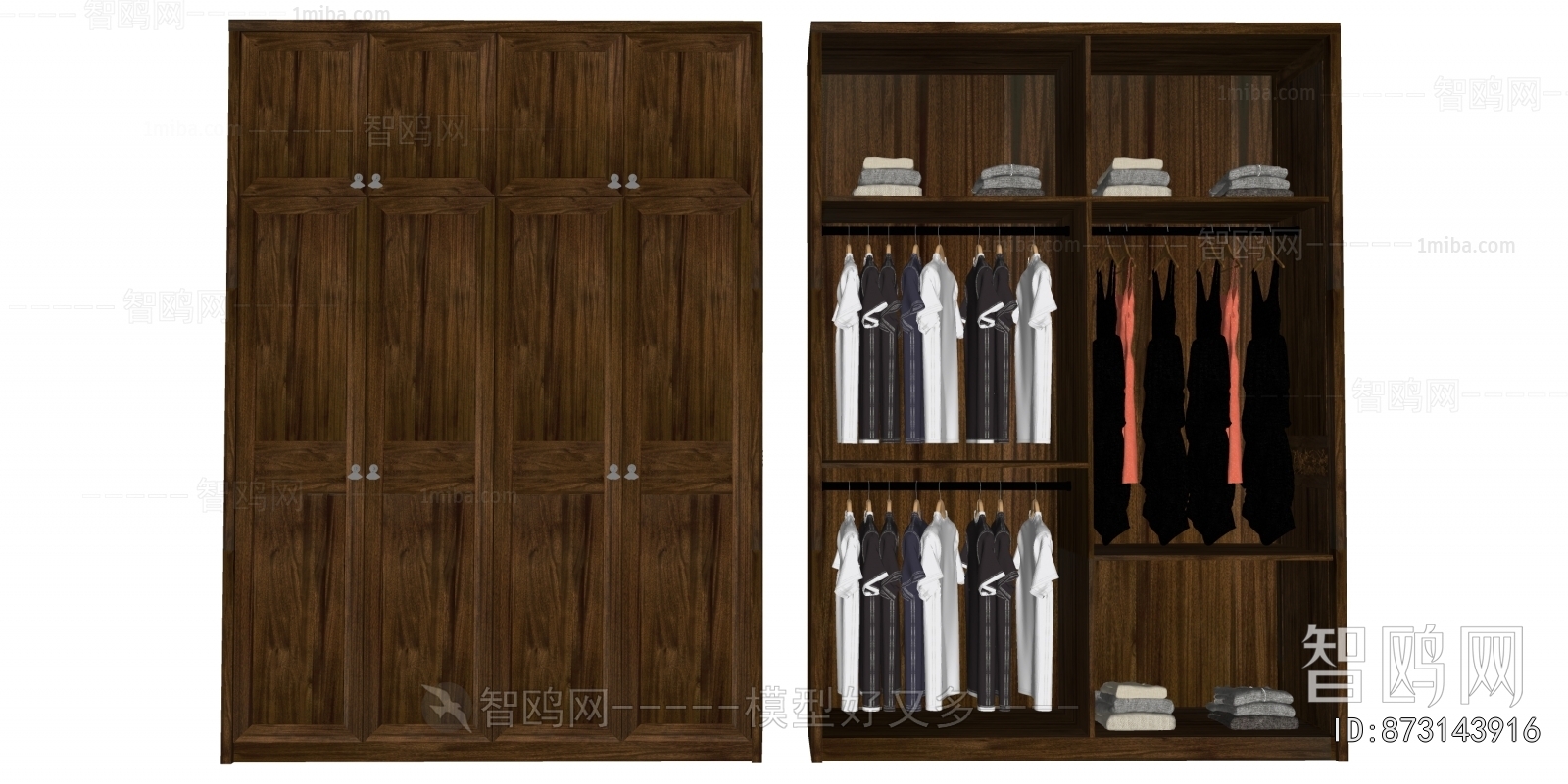 New Chinese Style The Wardrobe