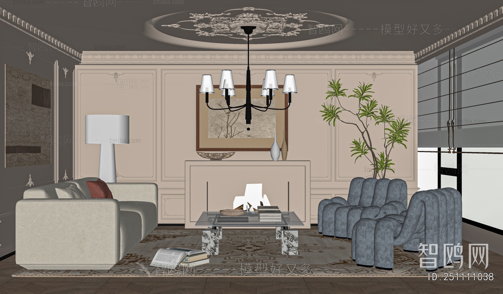 French Style A Living Room