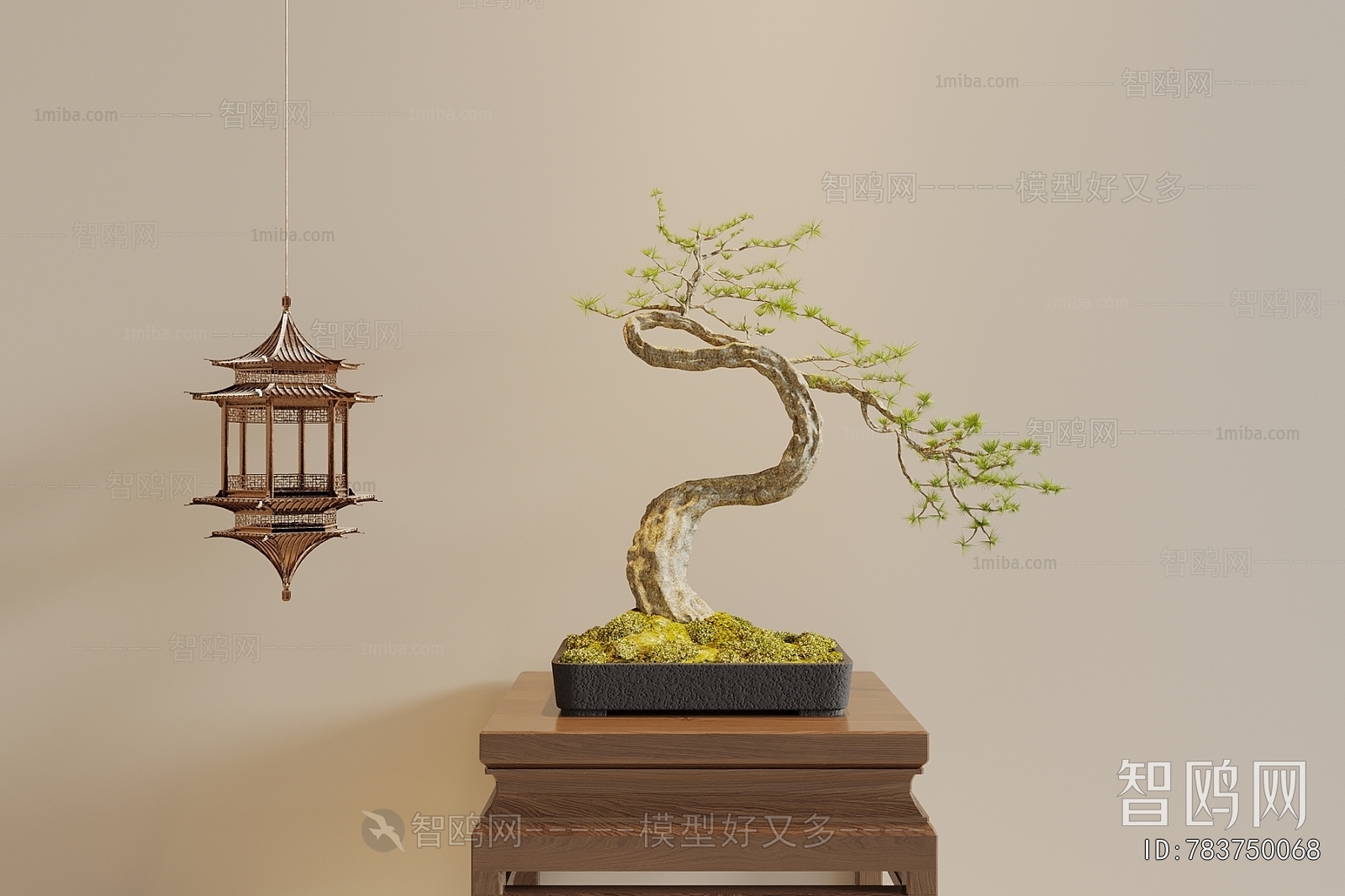 New Chinese Style Bonsai