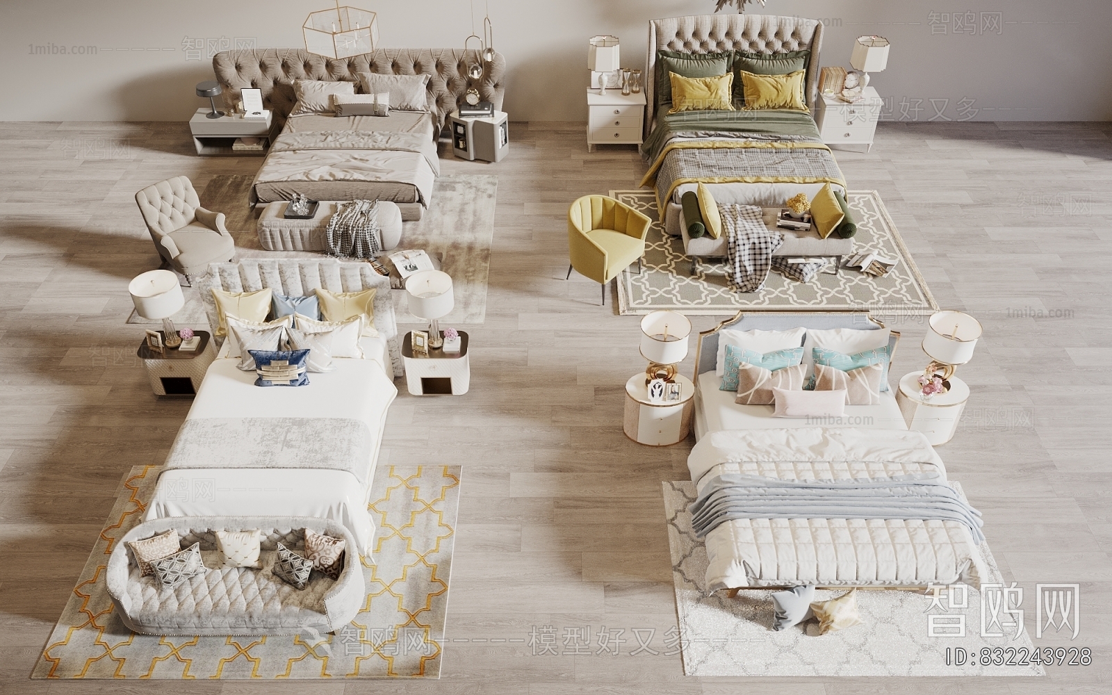 American Style Double Bed