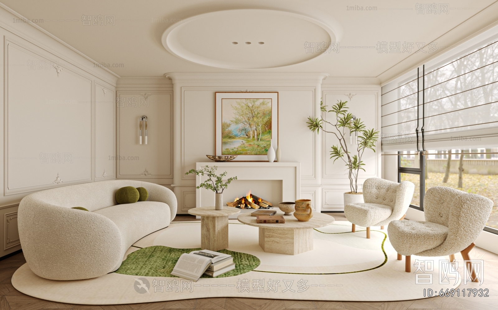 French Style A Living Room