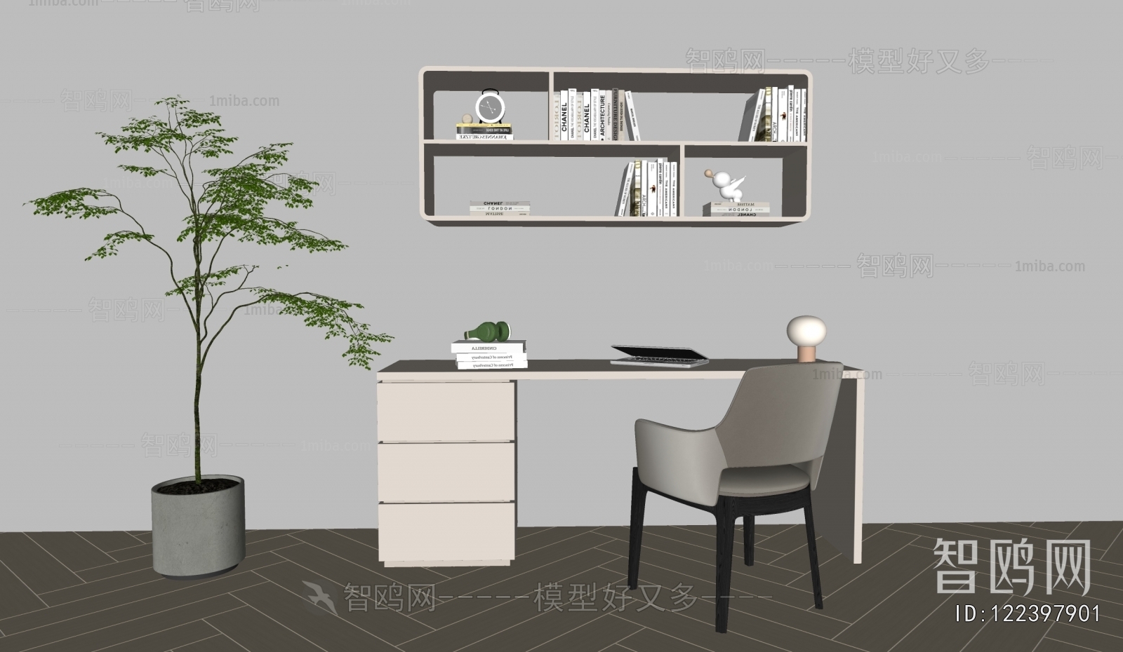 Modern Computer Desk And Chair