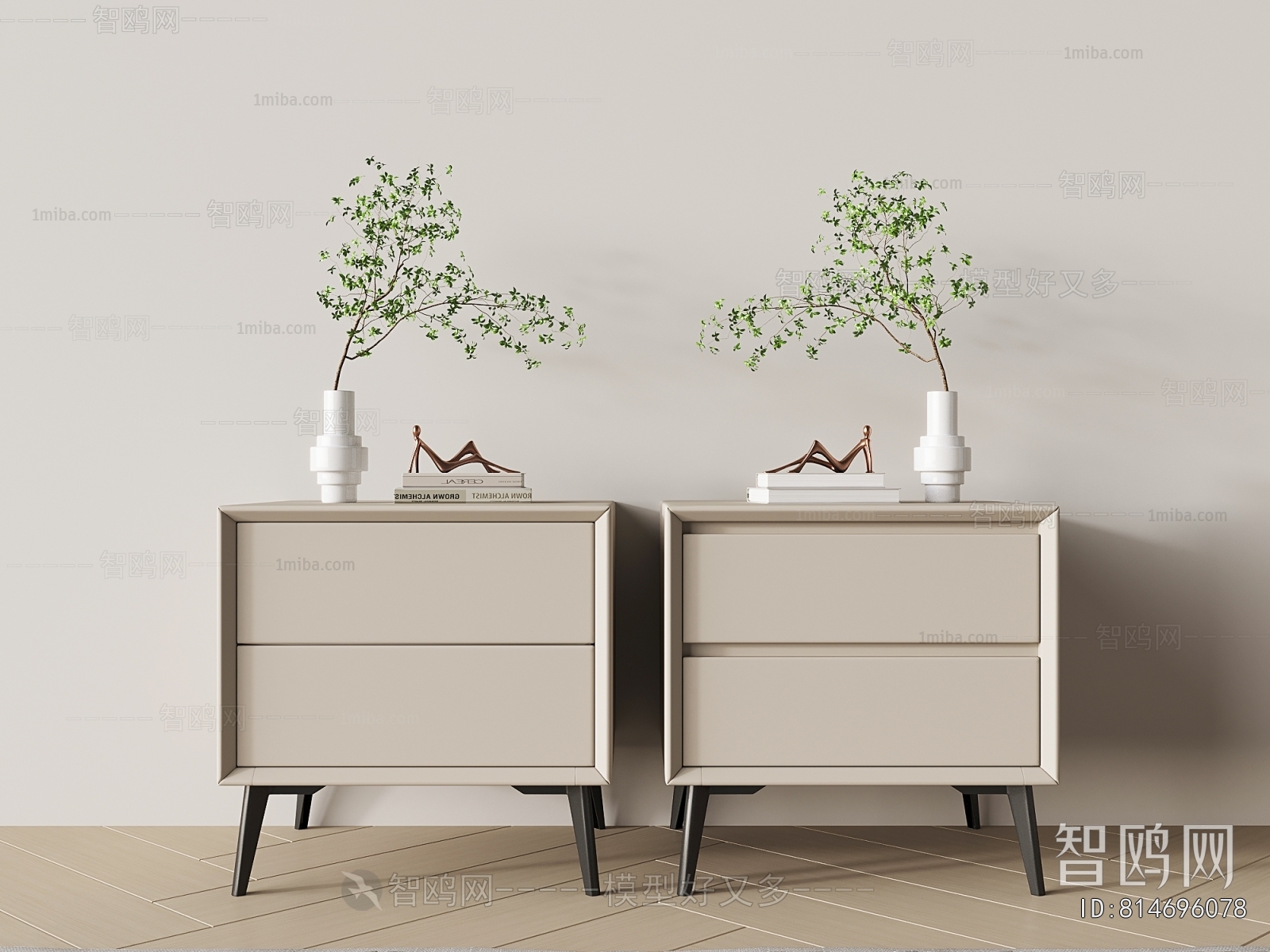 Modern Bedside Cupboard