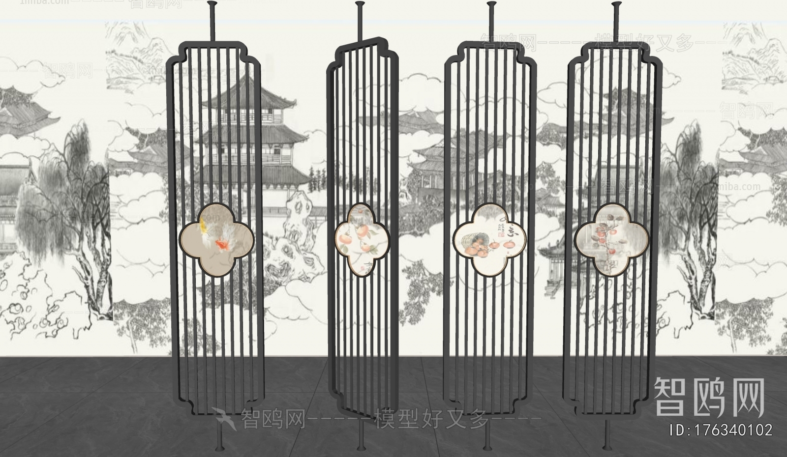 New Chinese Style Partition