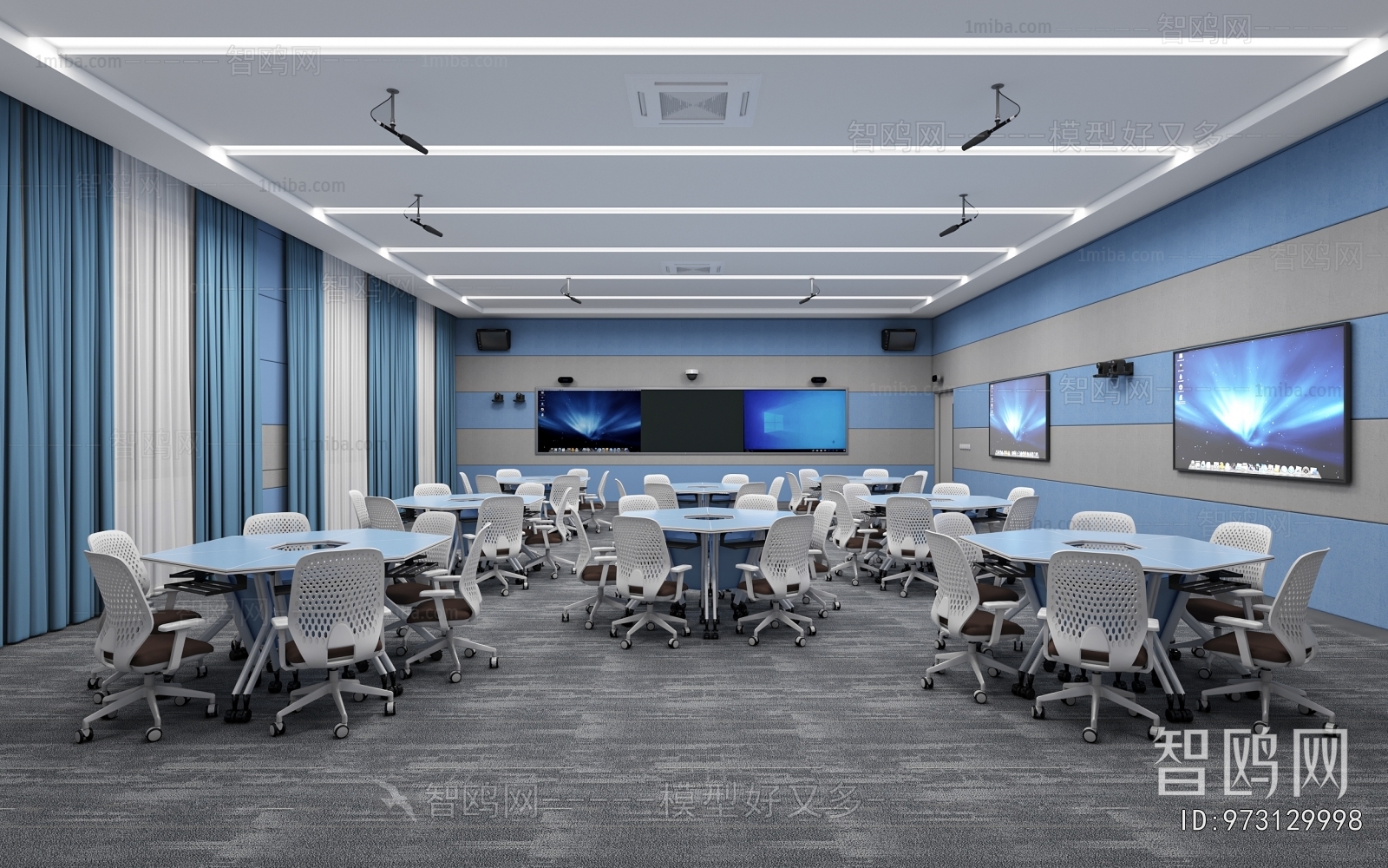 Modern School Classrooms