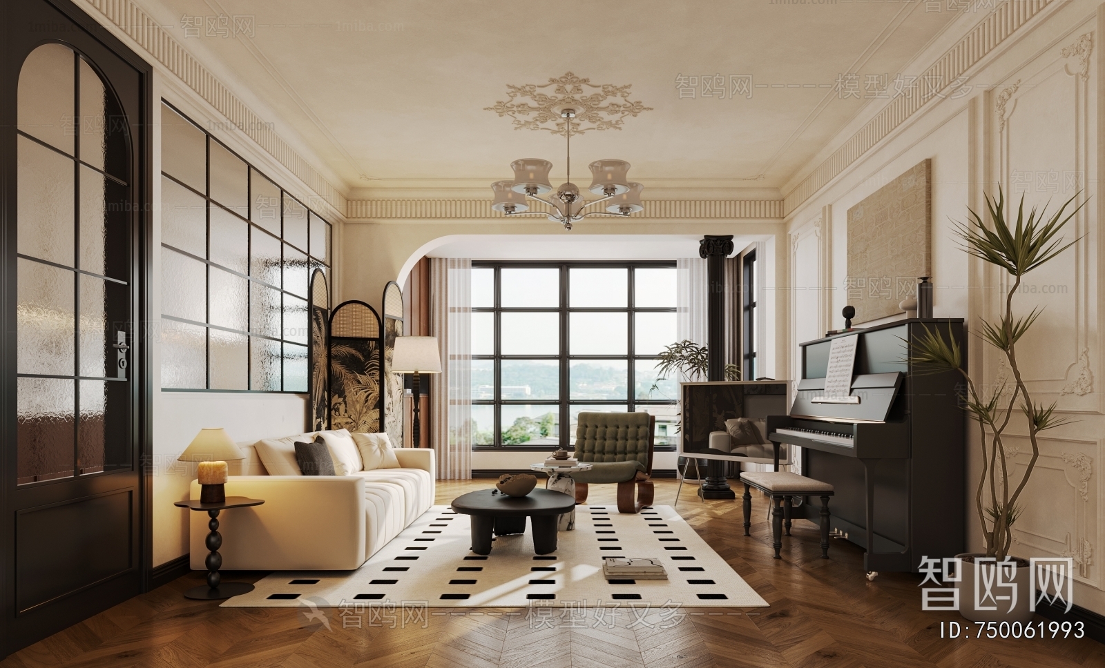 French Style A Living Room