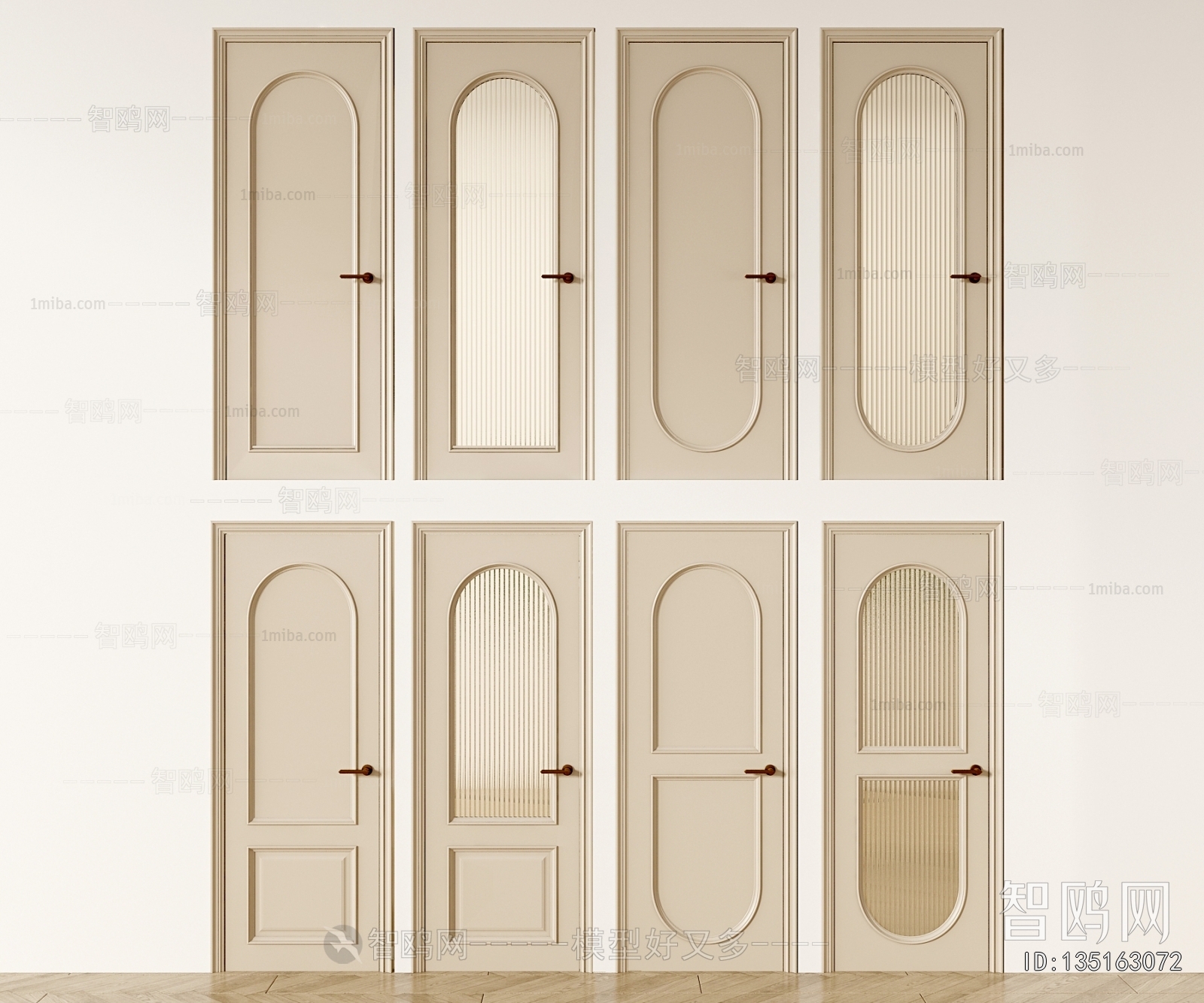 French Style Single Door