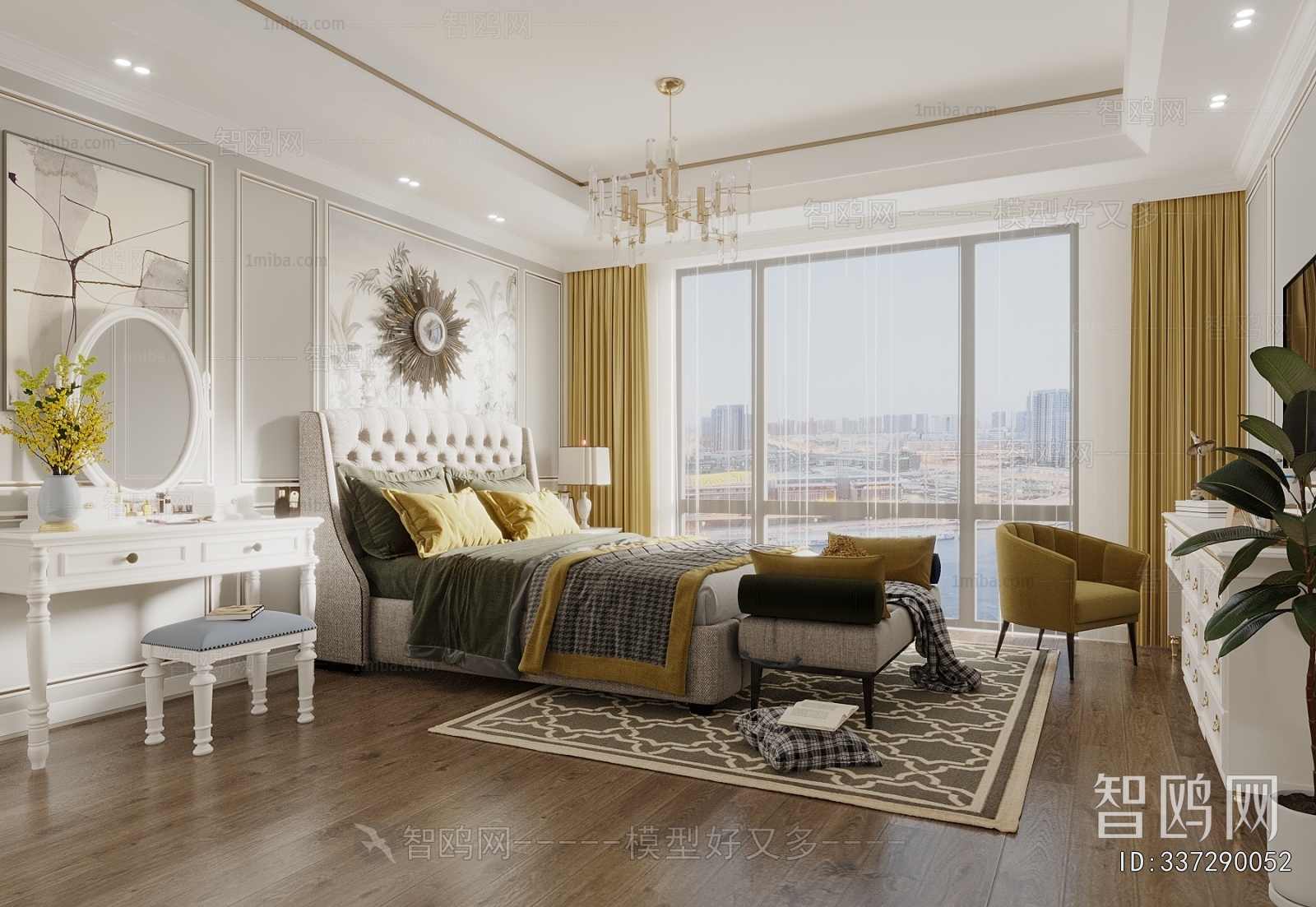 American Style Bedroom