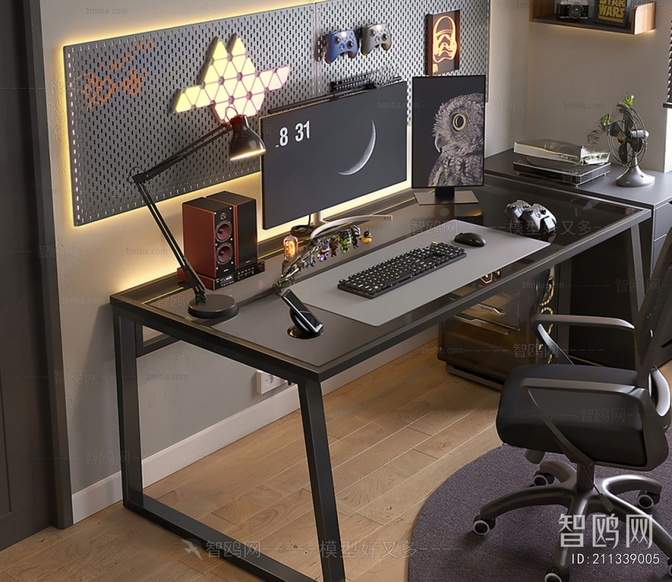 Modern Computer Desk And Chair