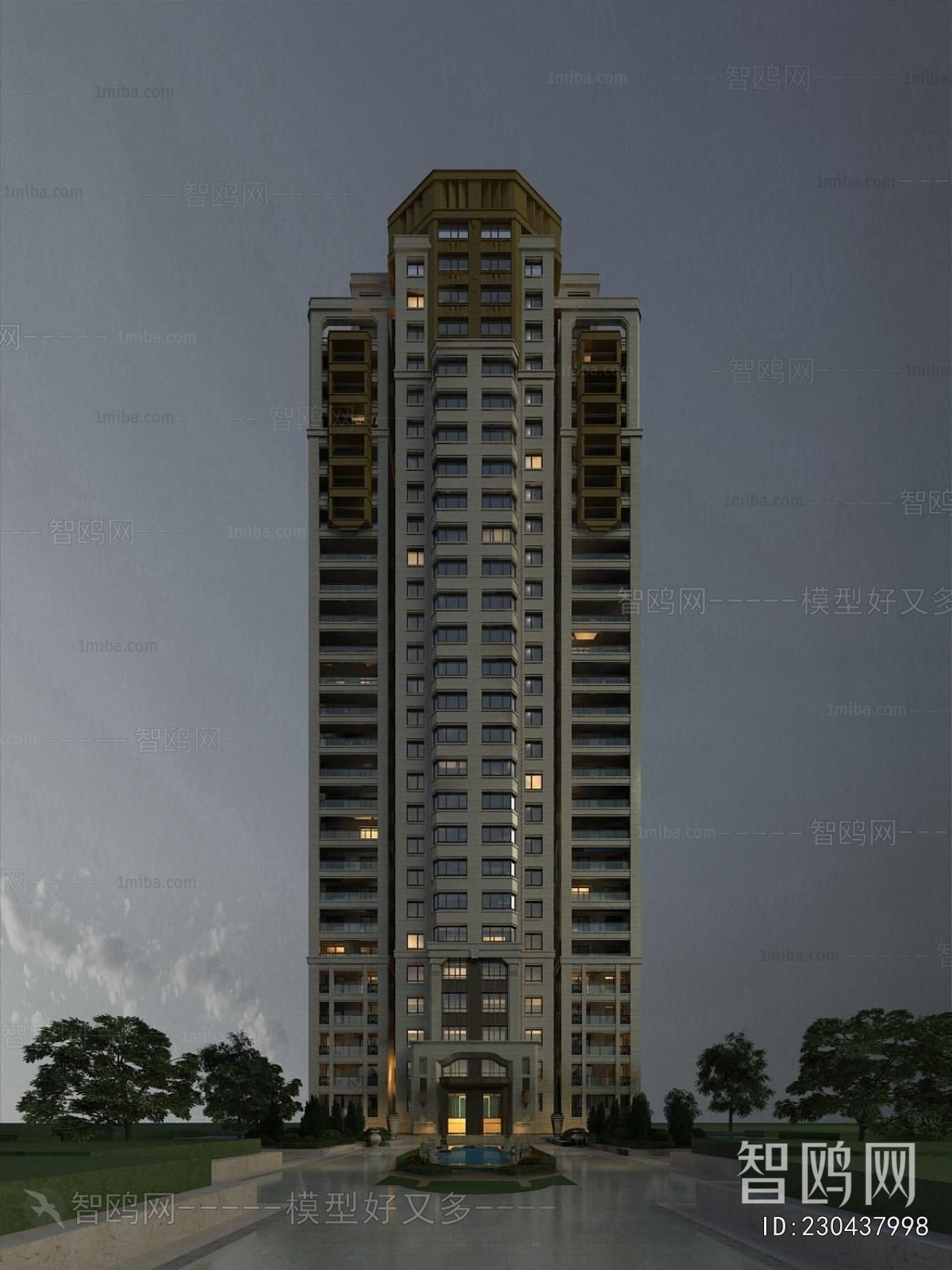 European Style Residential Building