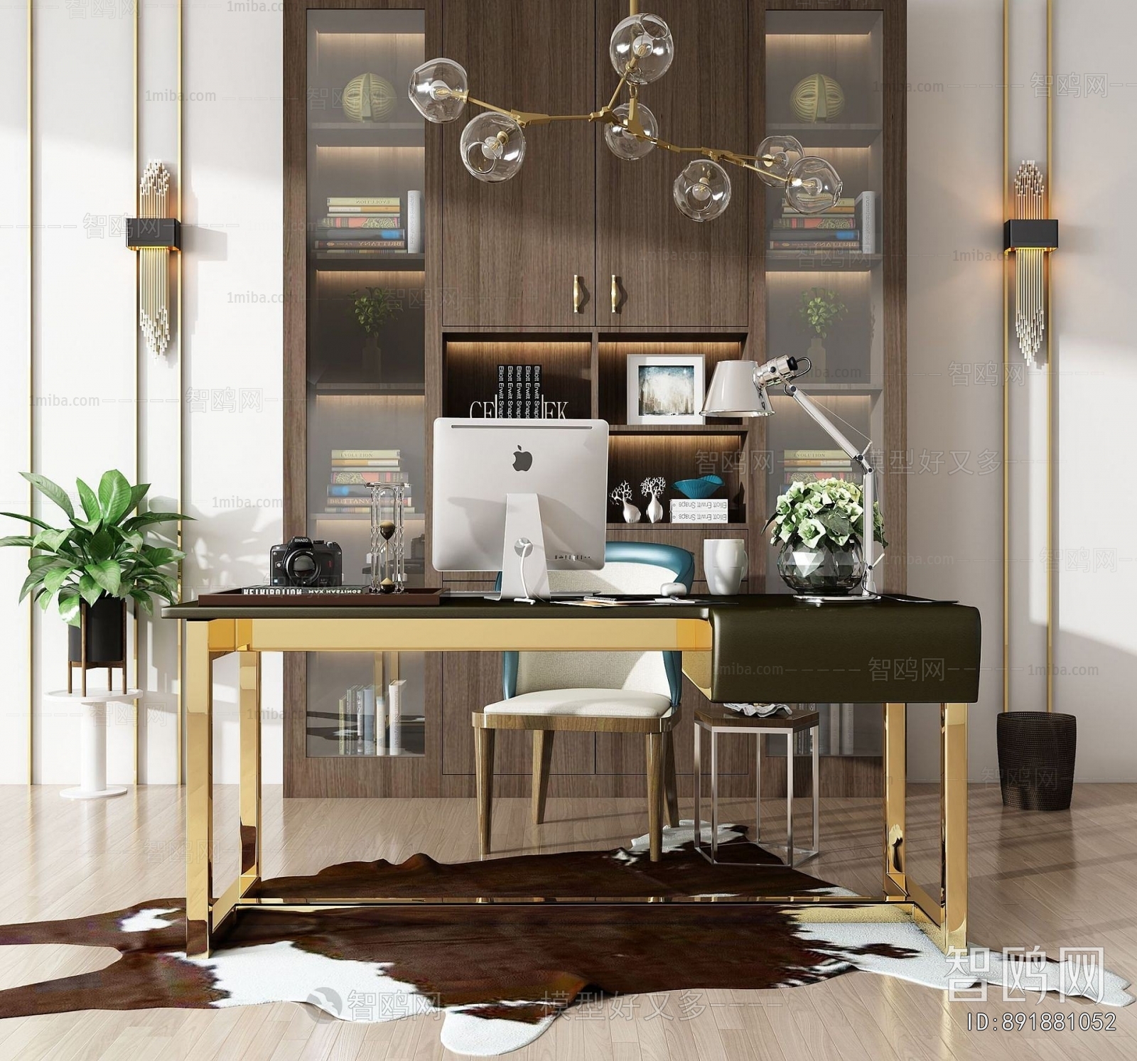 Modern Computer Desk And Chair