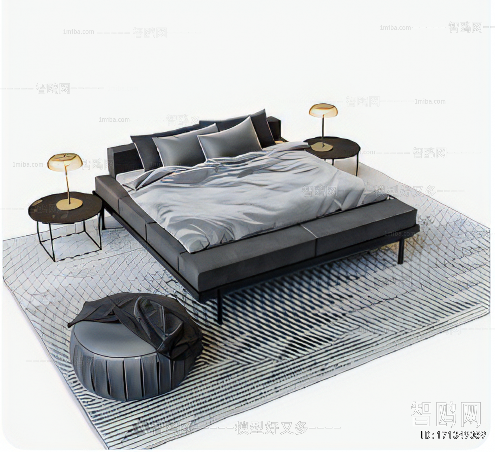 Modern Double Bed