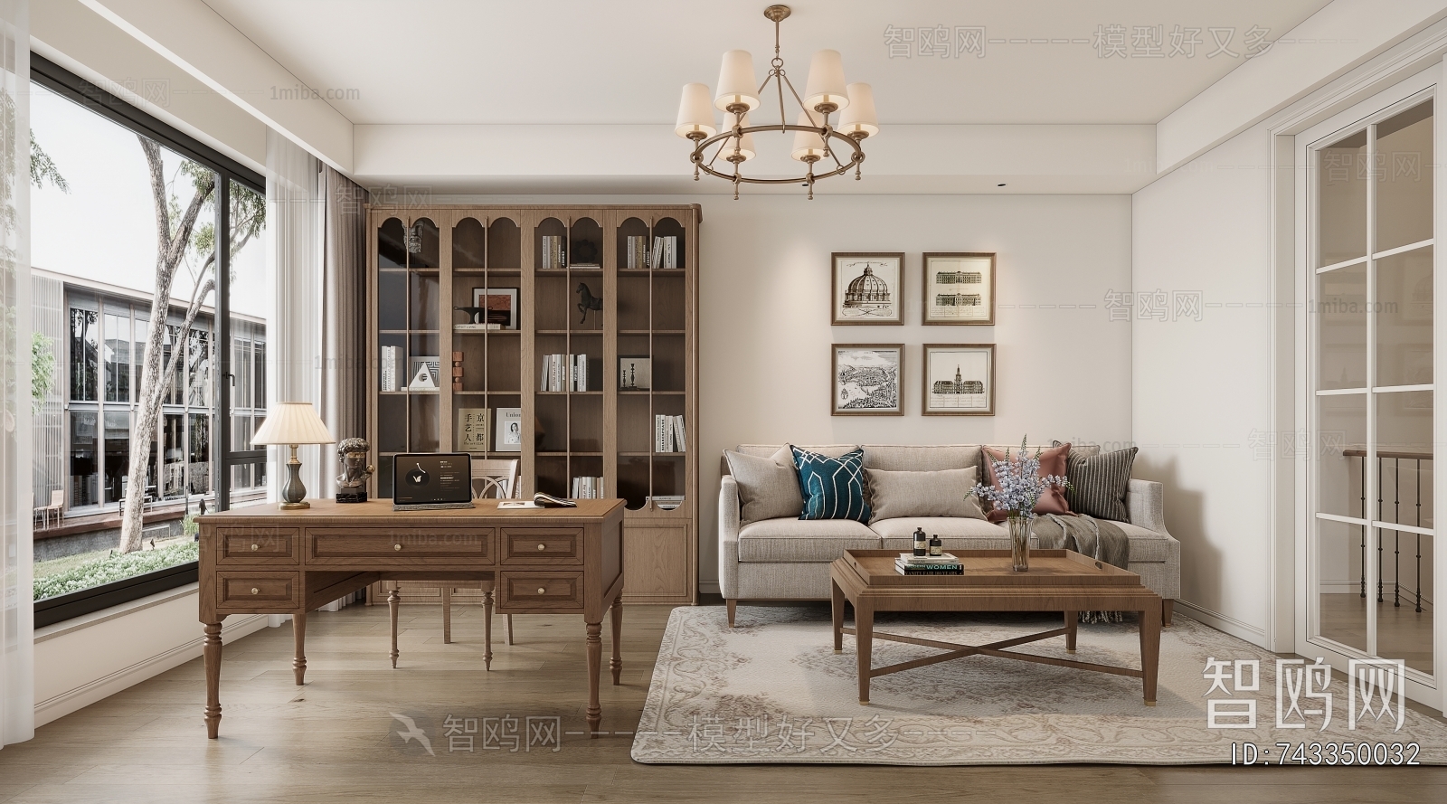 American Style Study Space