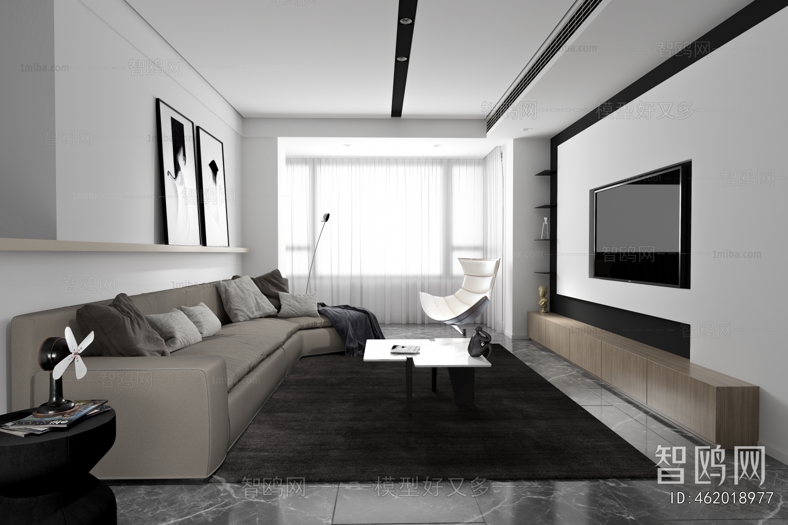 Modern A Living Room