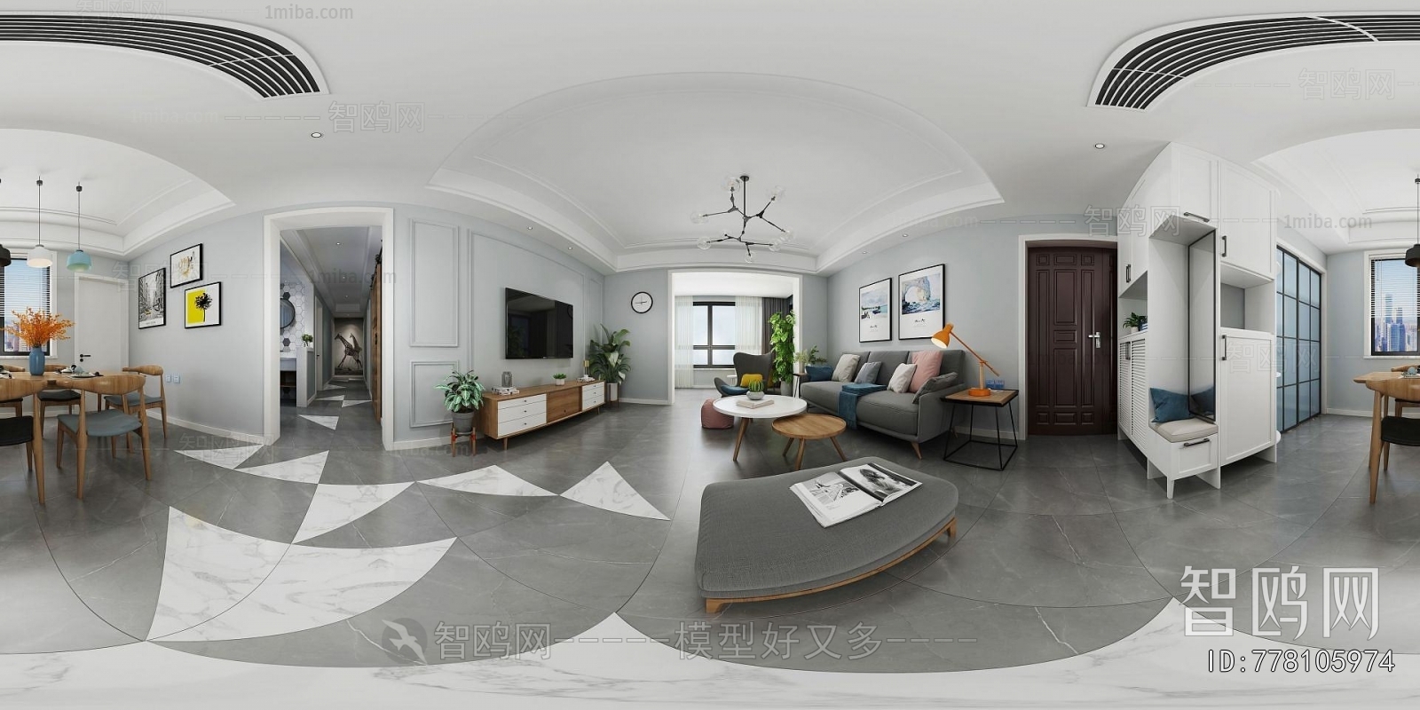 Nordic Style A Living Room